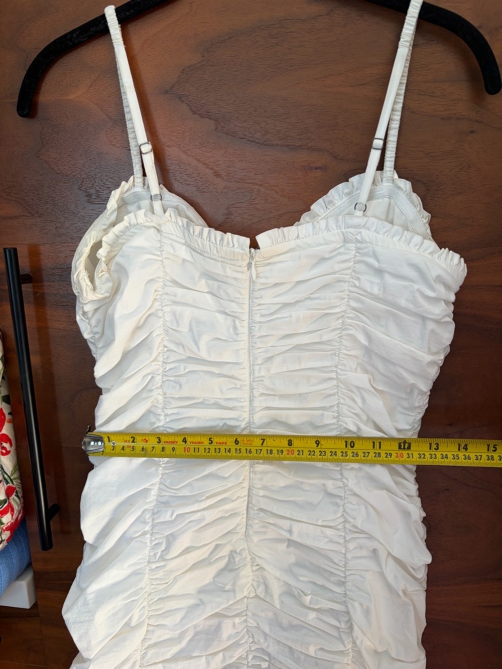 Mable White Mini Dress - Picture 6 of 8